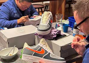 The ultimate create your own sneaker workshop