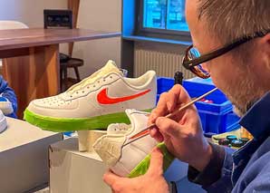 The ultimate create your own sneaker workshop