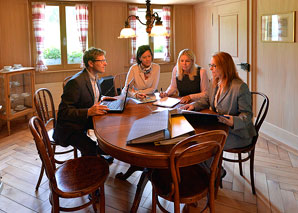 Séminaire rustique à la campagne