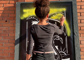 Sprayen nach Zahlen