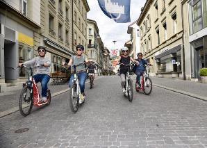 Visite guidée de la ville de Burgdorf en E-Trotti