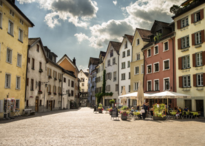 City tour of Chur with a local menu