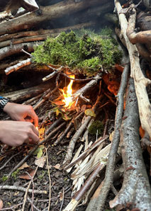 Événement de survie en pleine nature