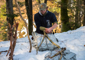 Training de survie dans la nature