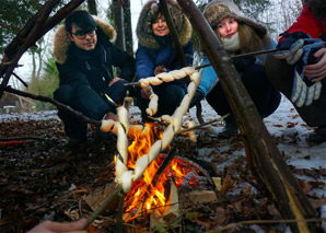 Survivaltraining in der Natur