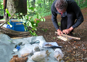 Training de survie dans la nature