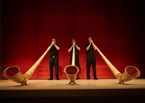 Swiss Alphorn Trio - fresh, bold, virtuoso, versatile