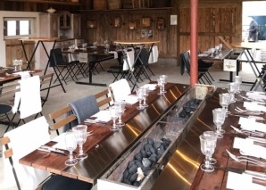 Team cooking course in the countryside