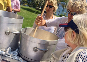 Visite des rizières et préparation du risotto