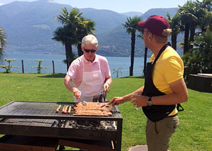 Visite des rizières et préparation du risotto