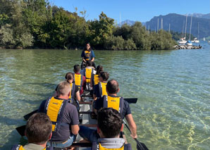 Team building in a dragon boat