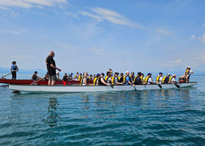 Team building in a dragon boat