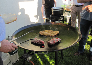 Cuisiner à l'extérieur en Emmental