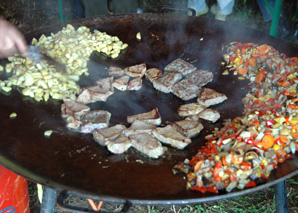 Outdoor-Kochen im Emmental