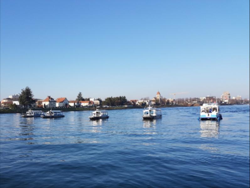 Rhein-Boot-Hunt - Teamspiel auf dem Rhein in Basel