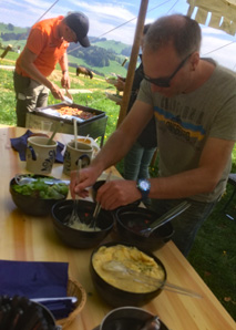 Jeux et Barbecue sous la Tente Nature