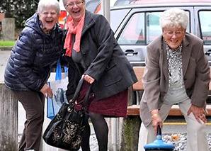 Curling mobil - die Auflockerung im Team