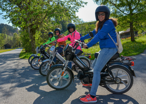 moped tour Emmental with barbecue