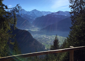 Töfflitour hoch über dem Thunersee