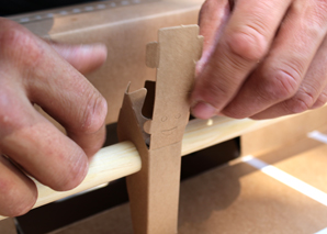 construction d'une boîte de football de table avec match