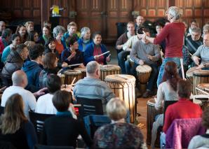 Drumcircle – communication ludique par le rythme