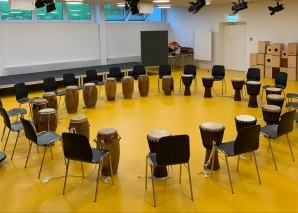 Trommeln zur Teambildung