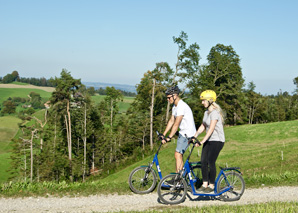 Randonnée en trottinette en Emmental