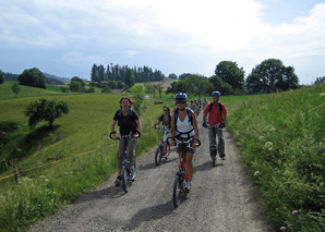 Scooter fun in the Emmental