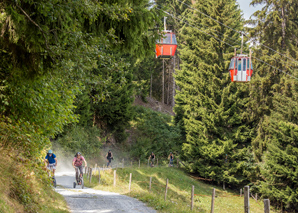 Bikeboarding in Chur