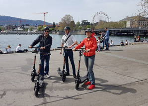 Circuit en trottinette électrique