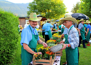 Jardinage urbain - événement d'équipe naturel