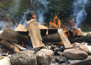 Urbanes Feuerkochen in Zürich und Bern