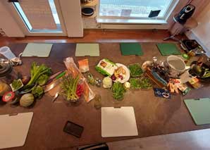 Cours de cuisine végétalienne : sain, durable et rock'n'roll