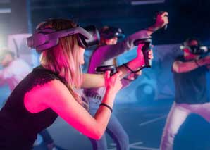 Tournoi ultime d'e-sports en réalité virtuelle