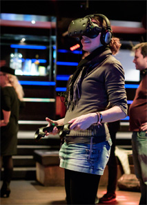 Experience en Equipe de réalité virtuelle