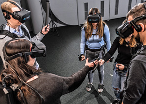 Virtual gaming experience at Lake Constance