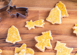 La cuisson des biscuits de Noël - l'événement de la boulangerie