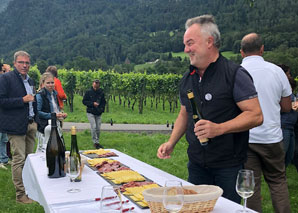 Wein-Teamspiele in Graubünden
