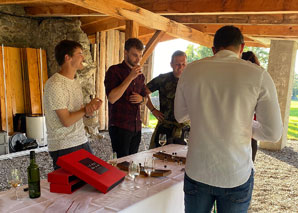 Challenge de vins dans les Grisons