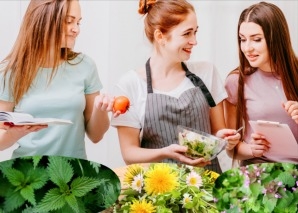 Wild herbs experience cookery course