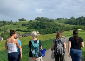 Wild herb hike to a place of power
