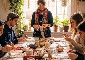 DIY workshop: macramé hanging baskets
