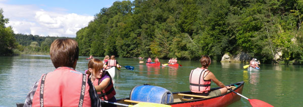 Tour dans la ville de Berne à bord d'un canoë sur l'Aare