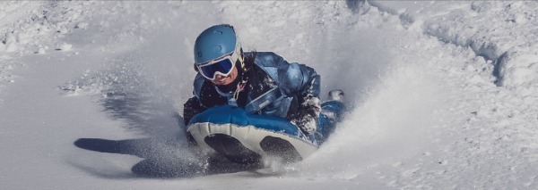 Airboard-Erlebnis mit Schneeschuhlaufen