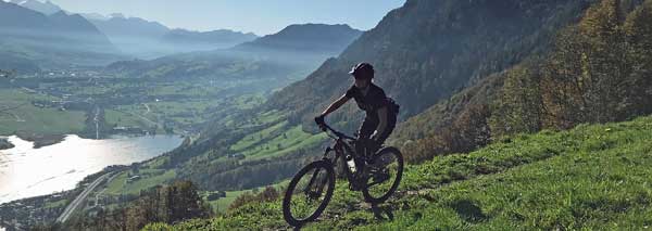 Excursion à vélo au départ de Lucerne