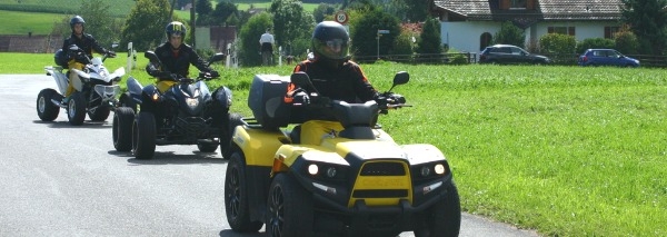 Panoramatour auf dem Quad