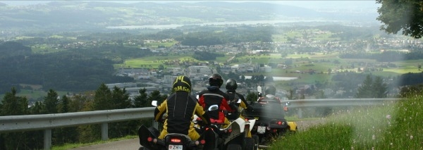 Raclettetour auf dem Quad