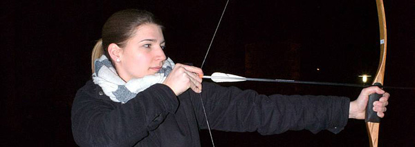 Finnish candlelight archery with food