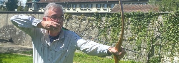 Archery in the monastery garden