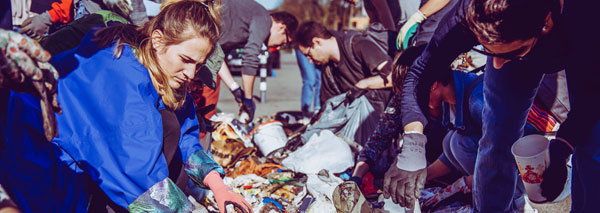 Clean-up-Aktion in Bern